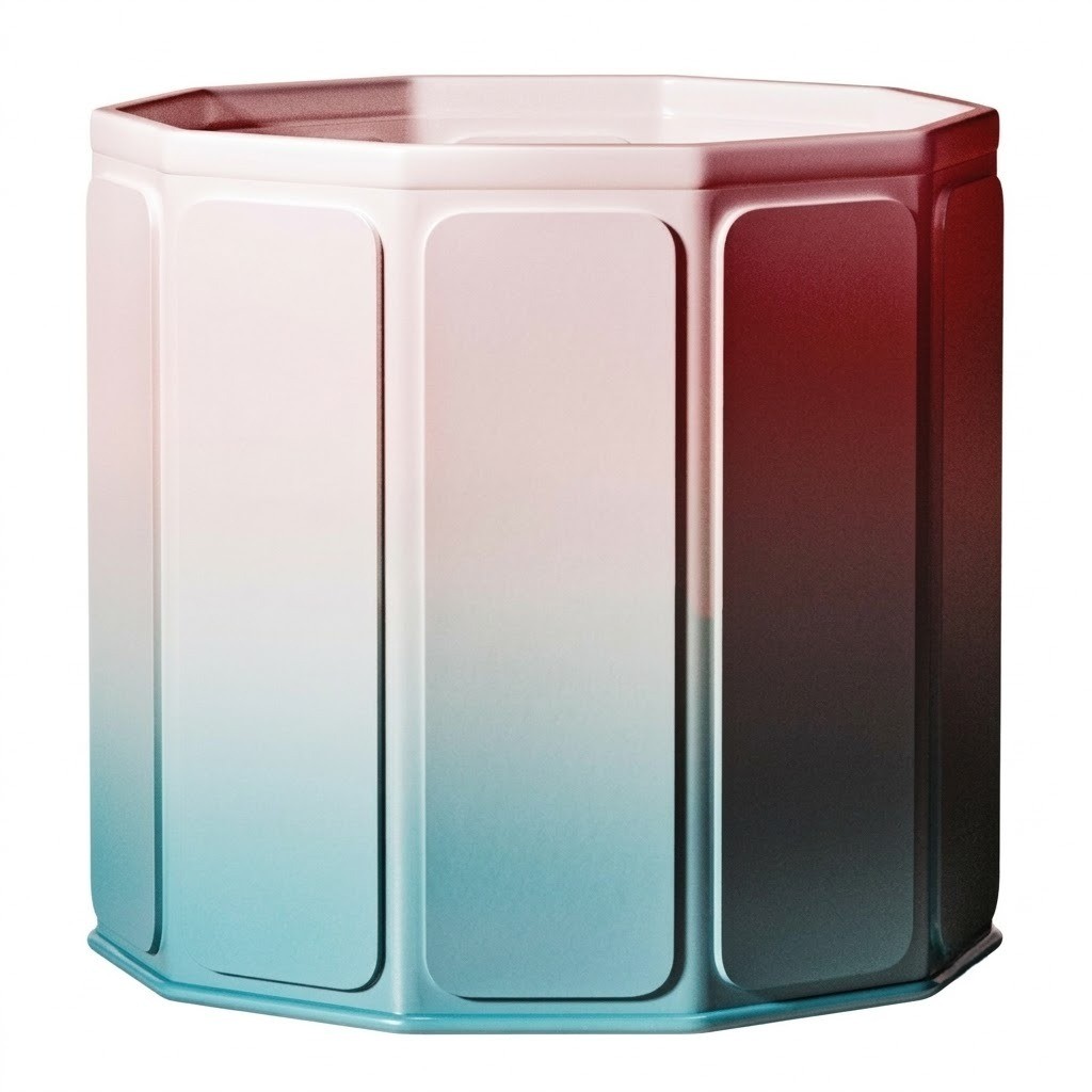 Portable Bathtub for Adults, Collapsible Freestanding Bathtub, Blue-pink Gradient 70x65cm