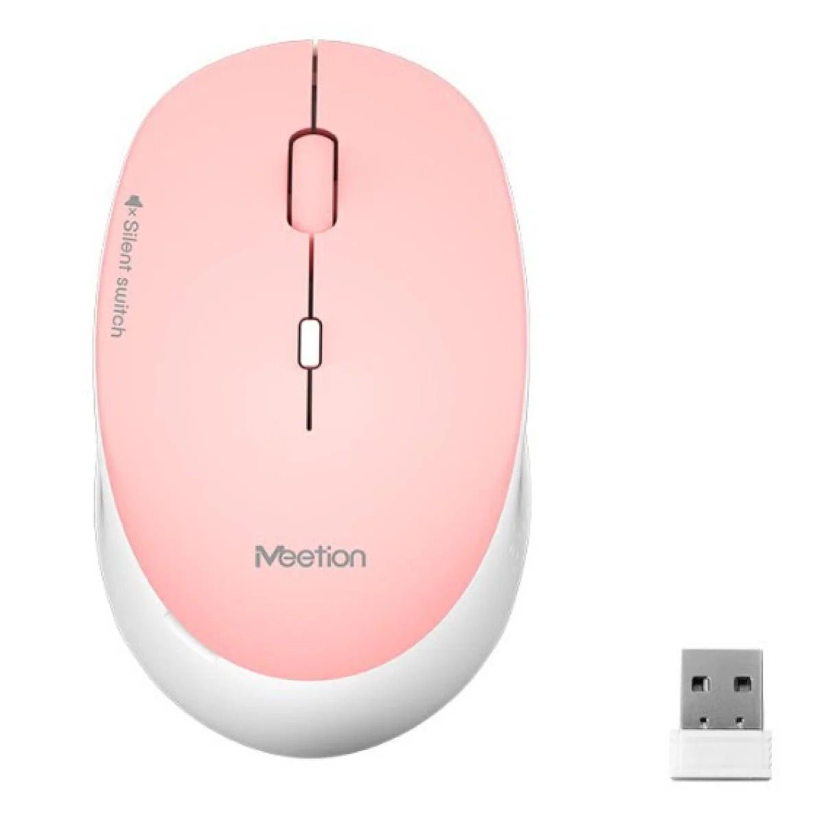 Meetion MT-R570 Wireless Mouse Pink SS