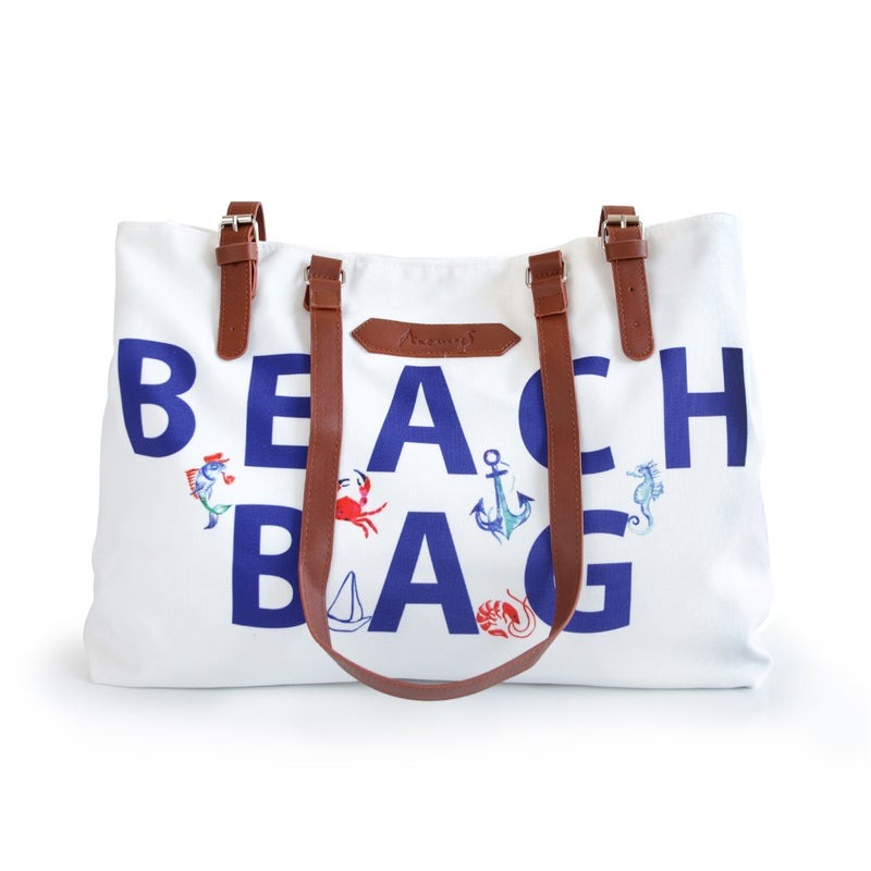 Anemoss Women's Waterproof Sandproof Beach Tote Bag