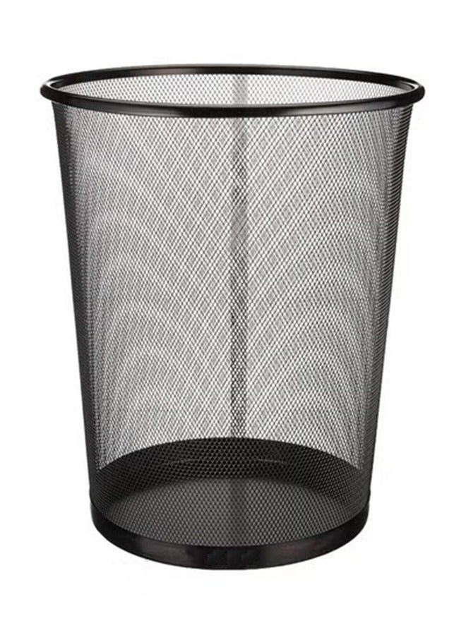 Mesh Waste Bin 24X26Cm - Black
