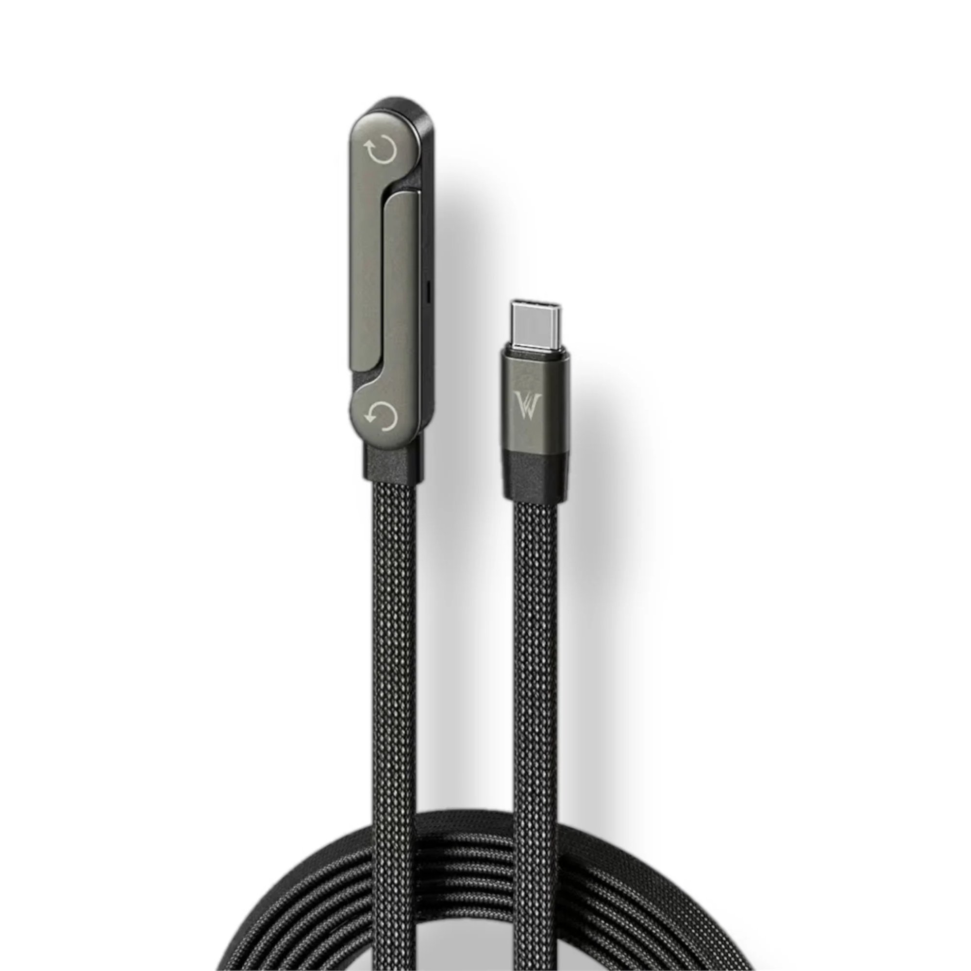 Wizard Folding Stand Data Cable (C240) - Type-C to Type-C 240W Fast Charging