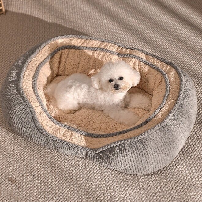 DUNISO Dog Bed, Non-Slip Pet Sofa Lounger Puppy Couch Removable