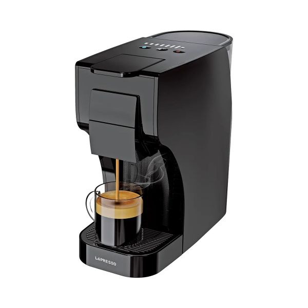 LePresso Trezza 3 In 1 Capsule Coffee Maker - Black