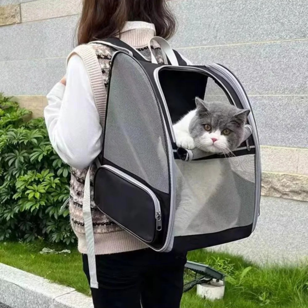 Cat Backpack Carrier Bag – Portable Travel Backpack for Cats and Small Pets