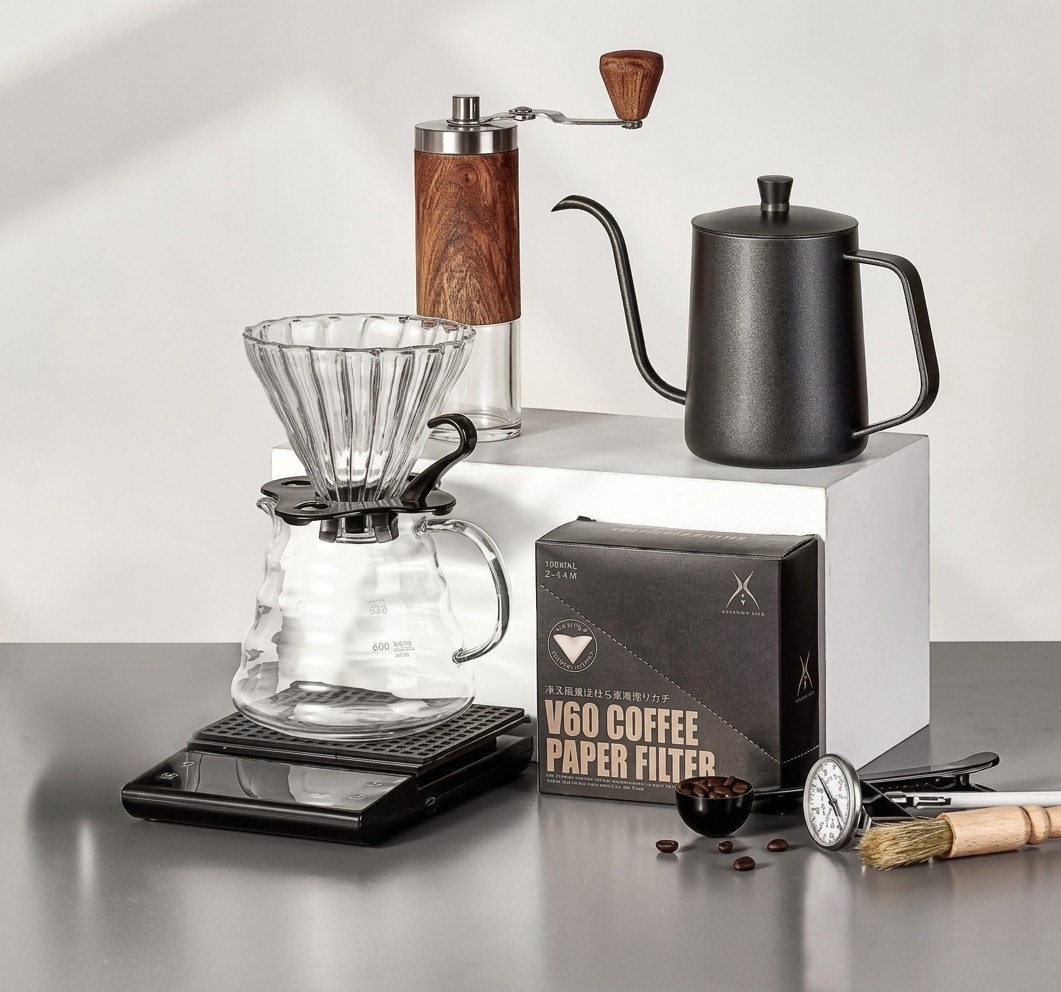 V60 Pour Over Coffee Maker Set