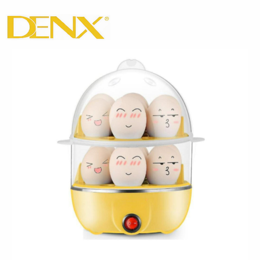 DENX /Egg boiler/ 14 eggs/ DENX steamer /DX1760/ Yellow