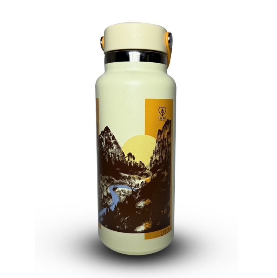 Wide Mouth Stainless Steel Insulated Travel Mug with Sip Lid 946ml (Zion National Park)