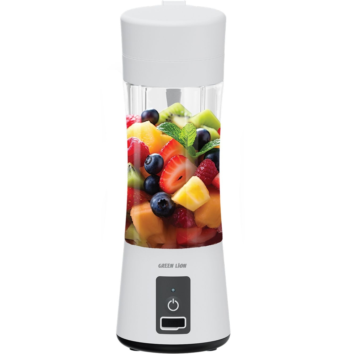 Green Lion Juice Mate Portable Juicer 380ml - White
