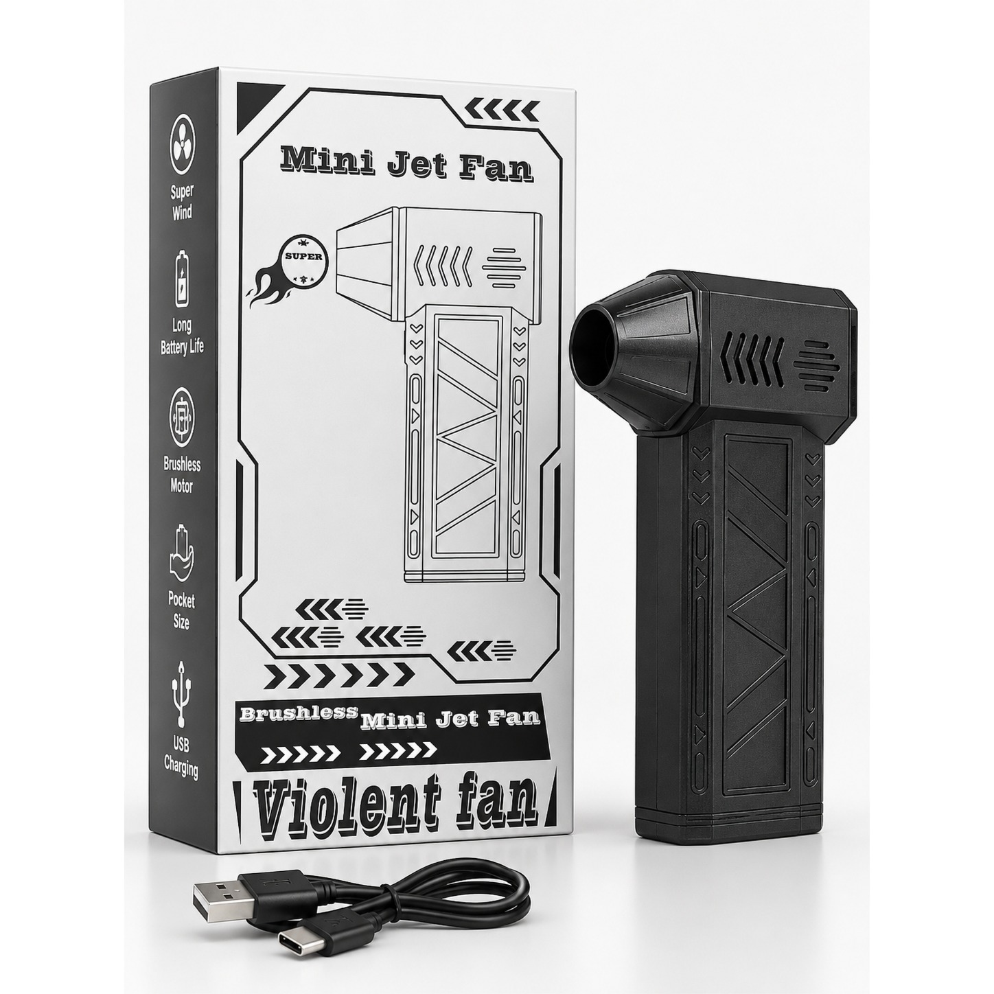 Brushless Mini Jet Fan Violent Fan