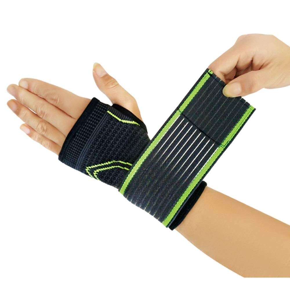 Sportify Weight Lifting Gym Gloves With Pressurized Support bracers ST-2545