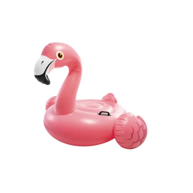 INTEX Flowating Flamingo Ride On Pink 70x53inch