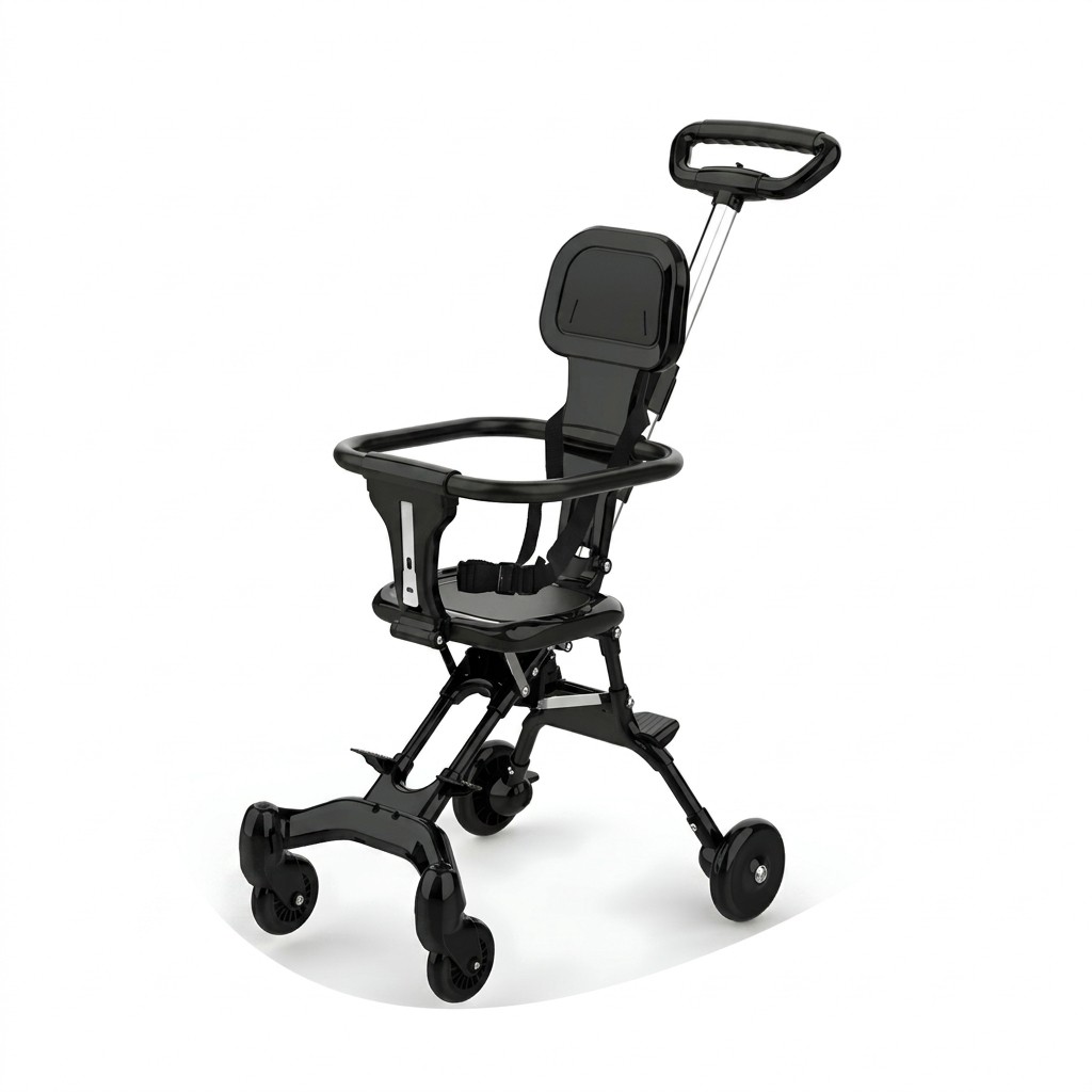 Lightweight Stroller with Easy One-Hand Push