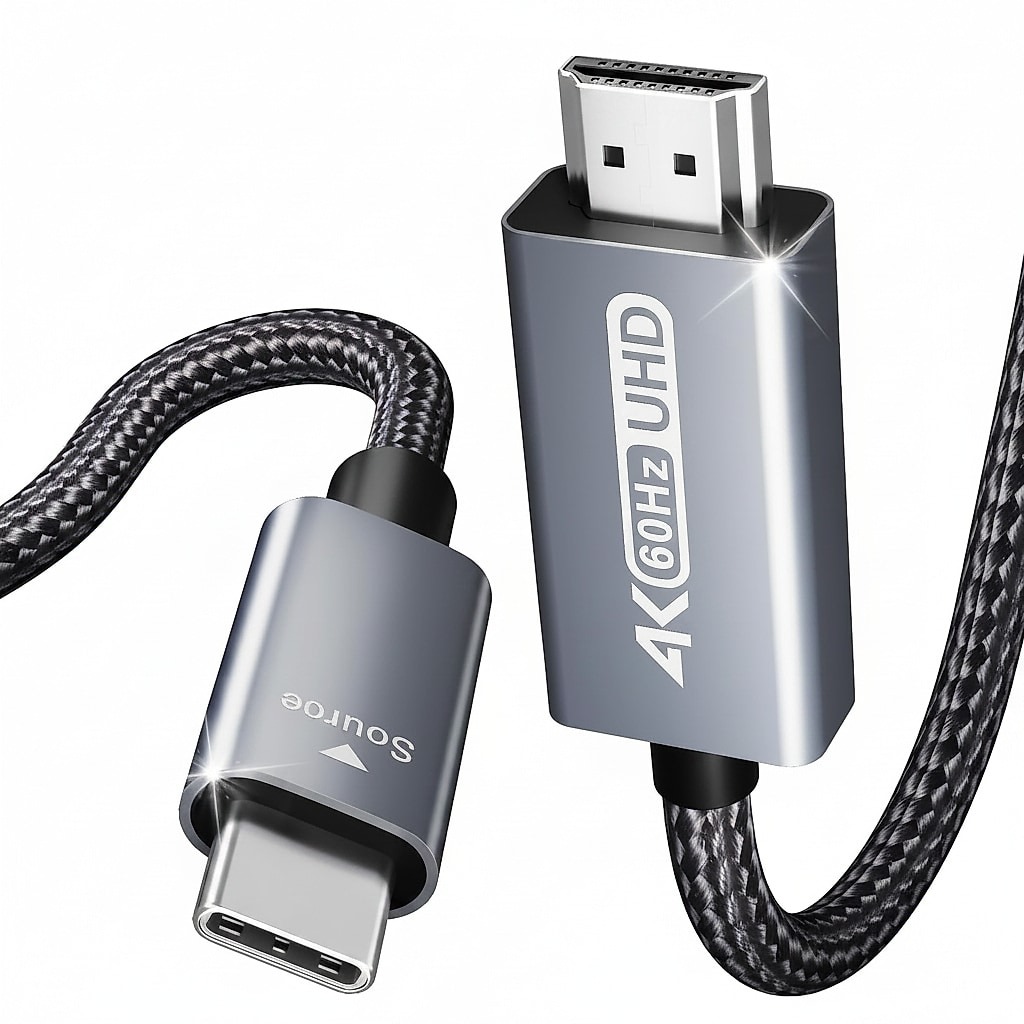 Benfei Usb C To Hdmi Cable/ 4K@60Hz/ Aluminum Shell, Nylon Braided/ 2M