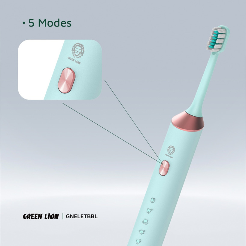 Green Lion Electric Toothbrush - Blue