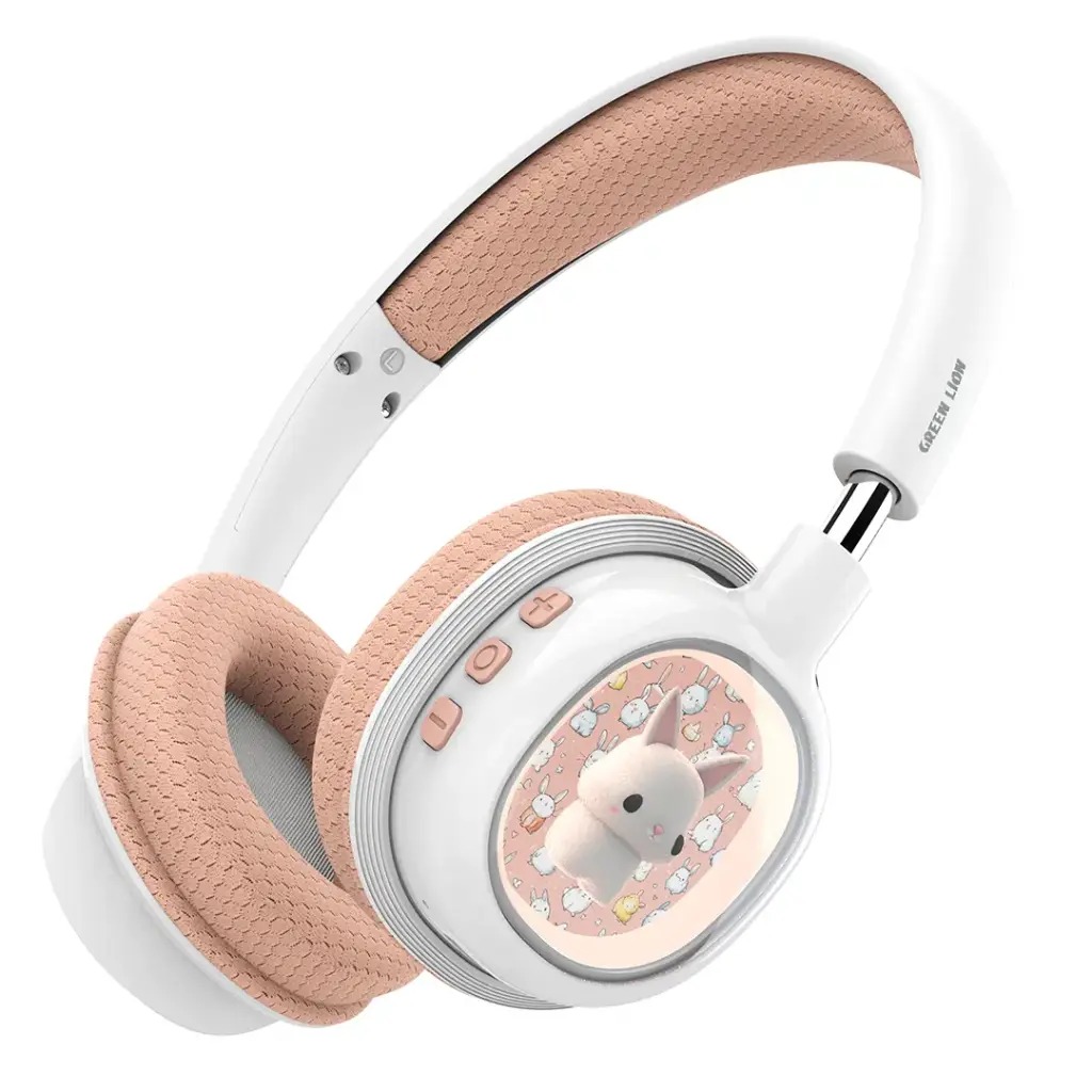 Green Lion GK-600 Kids Wireless Headphone / Pink
