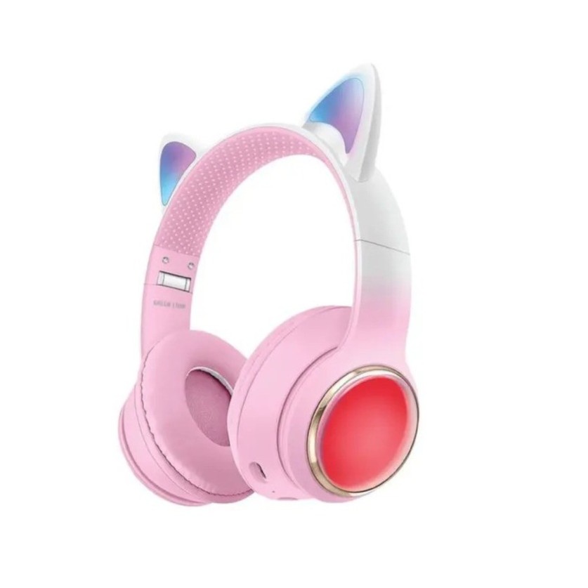 Green Lion Gk-400 Kids Wireless Headphones (Pink)