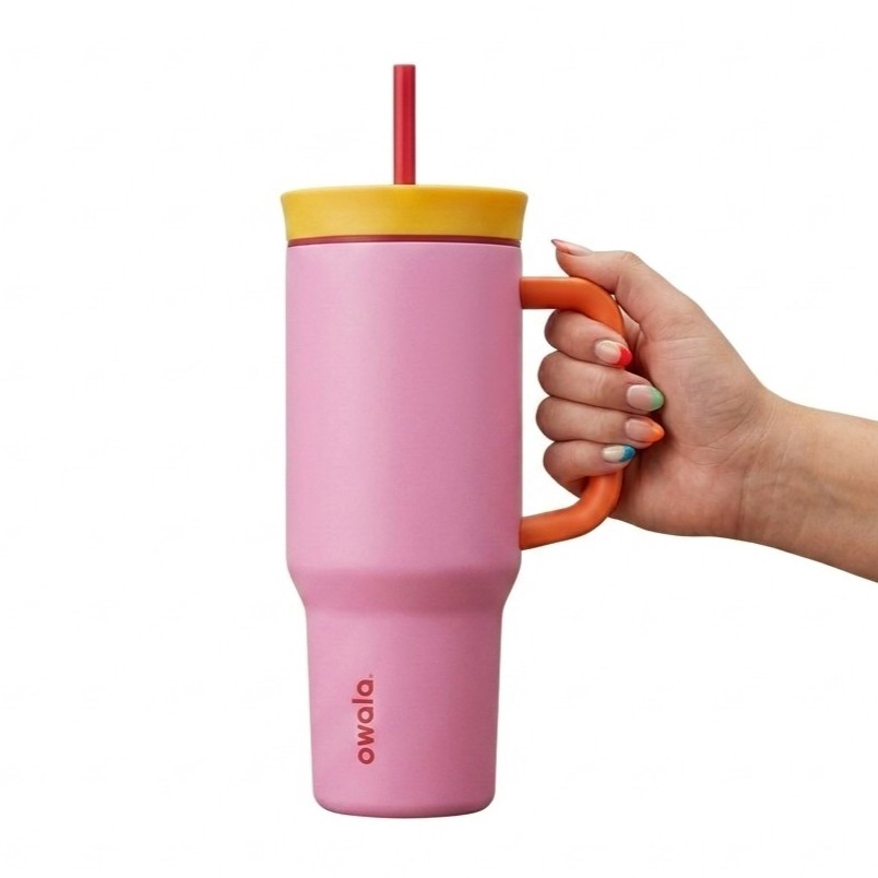 Owala Insulated Stainless Steel Cup 1183 ml / Pink
