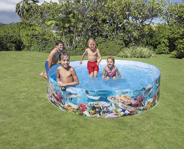 INTEX DEEP BLUE SEA SNAPSET POOL 244cm