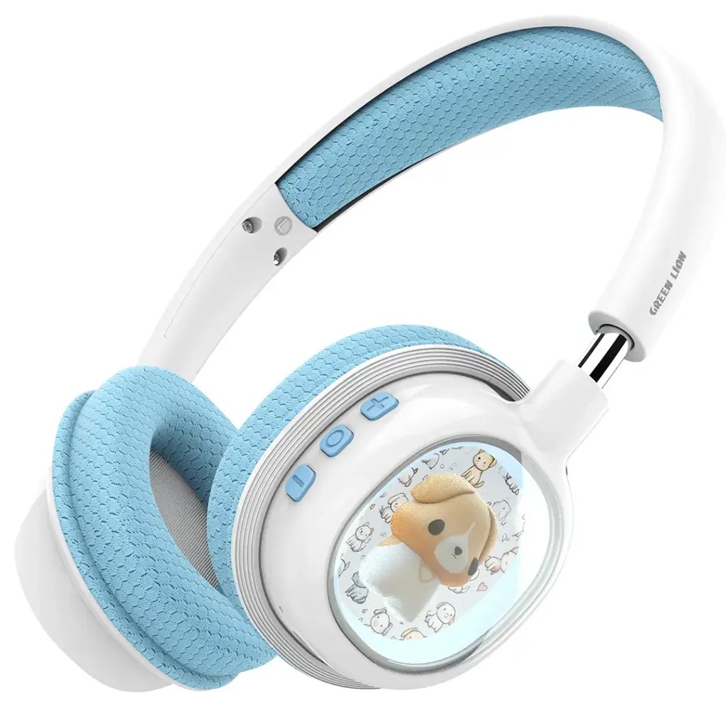 Green Lion GK-600 Kids Wireless Headphone / Blue