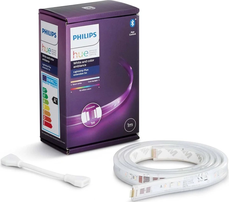 Philips Hue Lightstrip Plus White & Color Ambiance - 1 Meter LED Strip SS