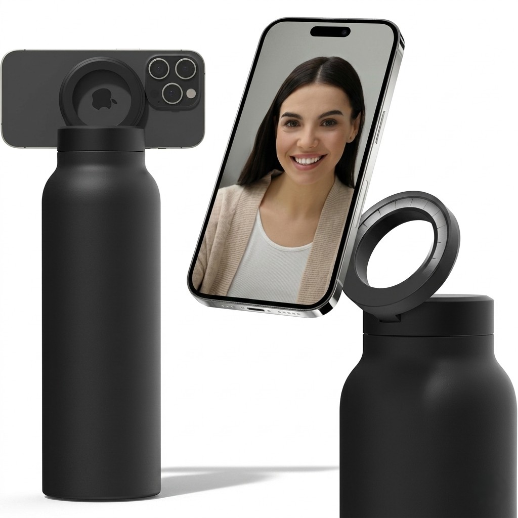 Vaccum Bottle With Magsafe / Black