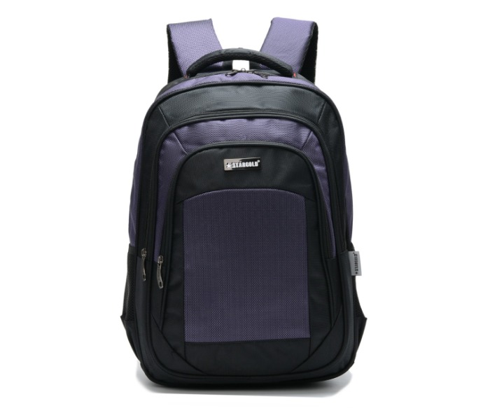 Stargold 19.5-Inch Multipurpose Laptop Backpack (SG-BP231) Purple And Black SS