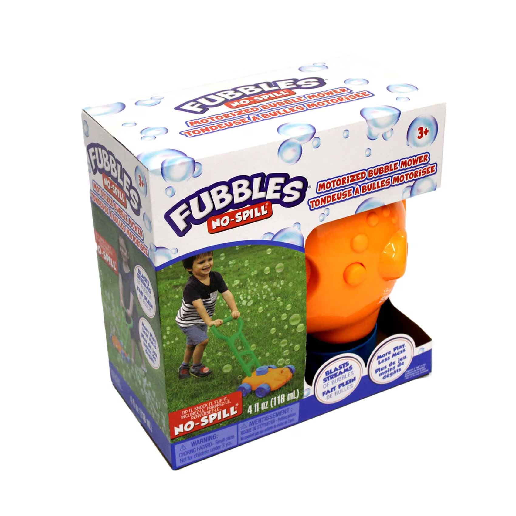 Fubbles No Spill Motorized Bubble Mower